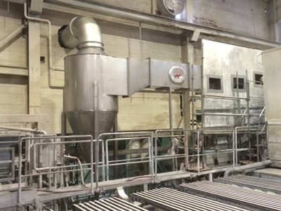 Separator at a pulp and paper facility
