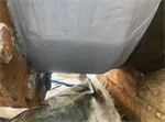 A layer of Belzona 1111 now covers the external of the pipe circumference
