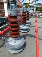 Completed repair of Belzona application to bottom of transformer