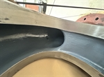 An image inside the pump with the Belzona coating