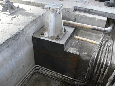 Belzona Repairs Concrete Footing