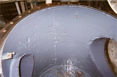 BELZONA REBUILDS AND PROTECTS ONBOARD SEAWATER STRAINER