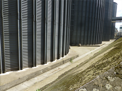 Tanks before the application